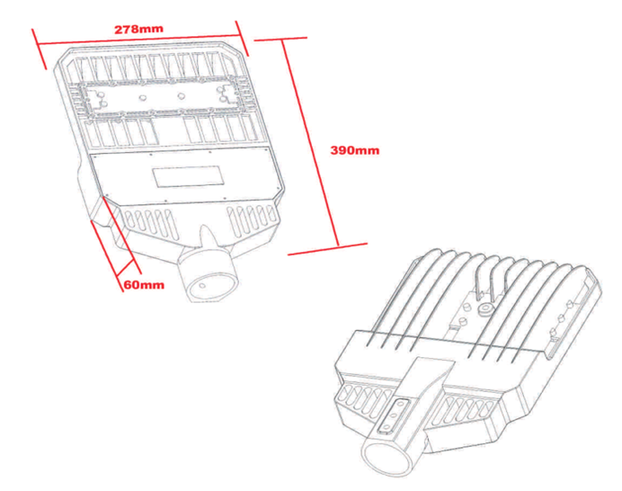 ledde street light 50W